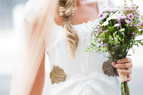 Trenza de espiga - Peinado para novias y bodas